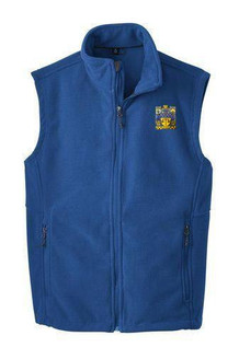  Delta Upsilon Fleece Crest - Shield Vest 