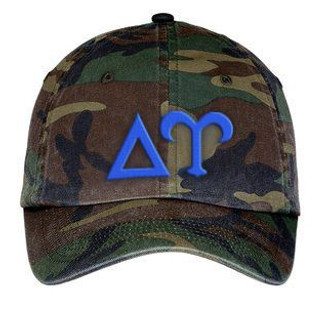 Delta Upsilon Lettered Camouflage Hat