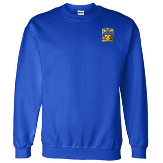  DISCOUNT-Delta Upsilon World Famous Crest - Shield Crewneck Sweatshirt - Best Value 
