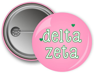 Greekgear Delta Zeta Cutie Button 