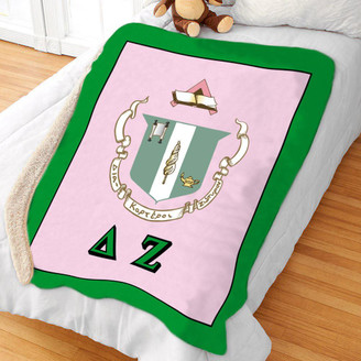  Delta Zeta Sherpa Lap Blanket 