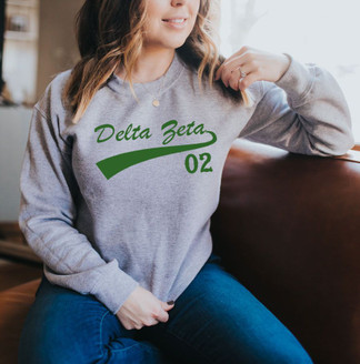 Delta Zeta Tail Sweatshirts