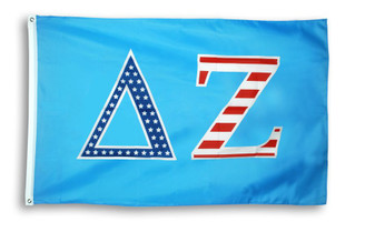 Delta Zeta 3 X 5 USA Flag