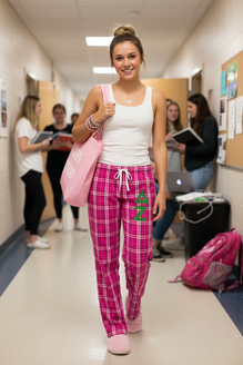 Delta Zeta Women's Flannel Plaid Pant - PJ's