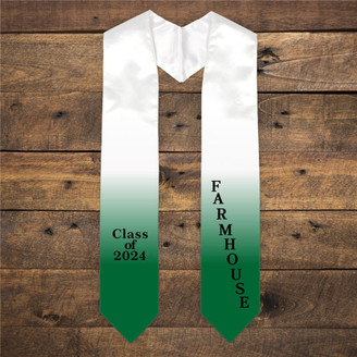 FarmHouse Fraternity Extra Fancy Classic Greek Graduation Stole