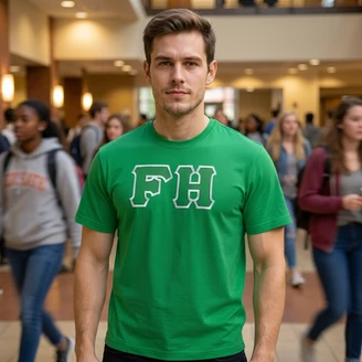 DISCOUNT FarmHouse Fraternity Lettered Tee - Best Value