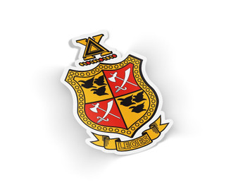 Delta Chi Die Cut Crest Sticker