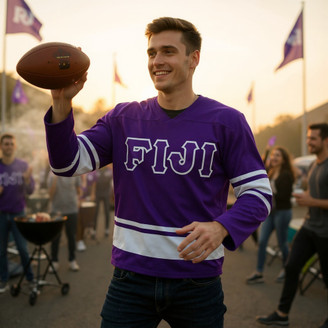 DISCOUNT-FIJI Fraternity Breakaway Lettered Hockey Jersey