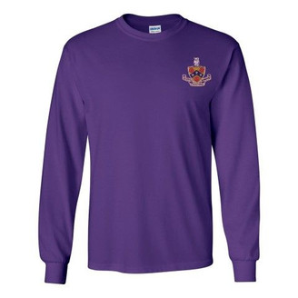 DISCOUNT-FIJI Fraternity Crest - Shield Longsleeve Tee