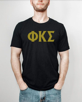 Phi Kappa Sigma letter tee