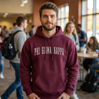 Phi Sigma Kappa Letterman Hoodie