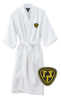  DISCOUNT-Gamma Iota Sigma Bathrobe 