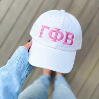 Gamma Phi Beta Greek Letter Hat