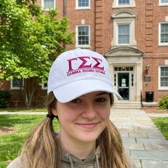 Gamma Sigma Sigma Famous Line Hat