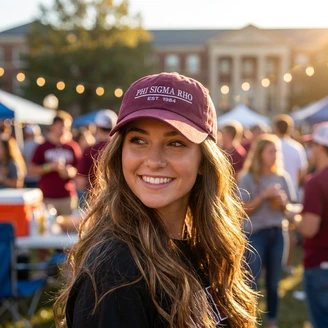 Fraternity & Sorority Text Hat