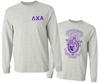 World Famous Crest - Shield Long Sleeve Tee - $25