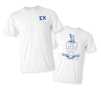 Greekgear World Famous Greek Crest - Shield T-Shirts - 