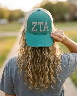 Fraternity & Sorority Distressed Trucker Hat