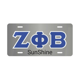 Printify Greek Lettered License Cover