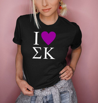 I Love Sigma Kappa T-Shirts