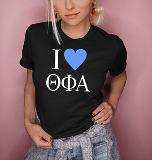  I Love Theta Phi Alpha T-Shirts 