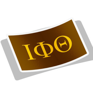 Iota Phi Theta Flag Decal Sticker