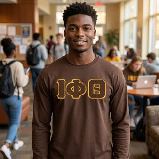 DISCOUNT Iota Phi Theta Lettered Long sleeve