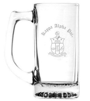 Kappa Alpha Psi Glass Mug - Rush Production