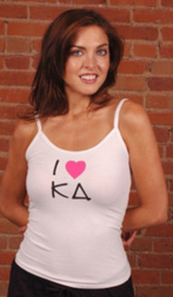 Kappa Delta - Heart Camisole