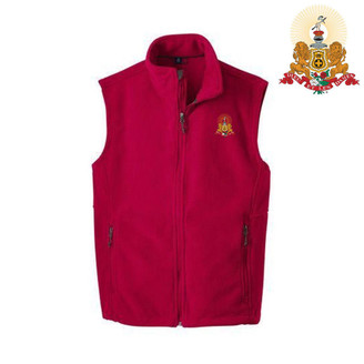  Kappa Alpha Fleece Crest - Shield Vest 
