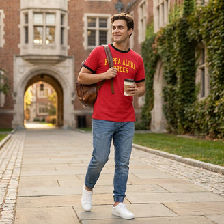 Kappa Alpha Ringer T-shirt