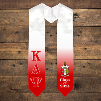 Kappa Alpha Psi Extra Fancy Greek Class Of 2024 Graduation Stole