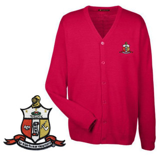 Kappa Alpha Psi Greek Letterman Cardigan Sweater