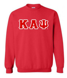 Kappa Alpha Psi Lettered Crewneck Sweatshirt