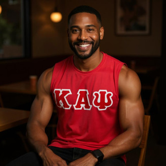 DISCOUNT- Kappa Alpha Psi Lettered Sleeveless Tee