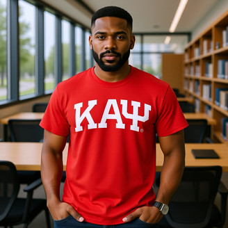 Kappa Alpha Psi Greek Lettered Arch T-Shirt