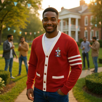 Kappa Alpha Psi Varsity Cardigan Sweater