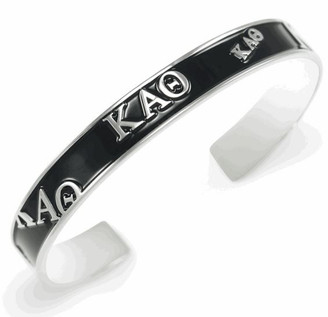 Kappa Alpha Theta Bangle (Black)