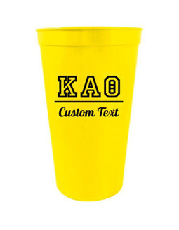  Kappa Alpha Theta Custom Greek Collegiate Stadium Cup 