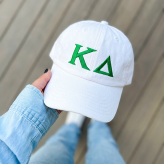 Kappa Delta Greek Letter Hat