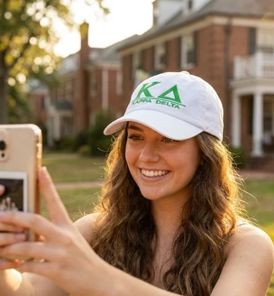 Kappa Delta Famous World Famous Line Hat