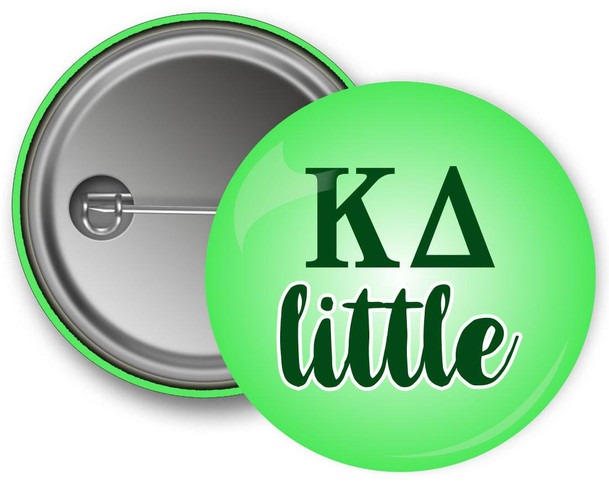 Uptown Greek Kappa Delta Little Button 
