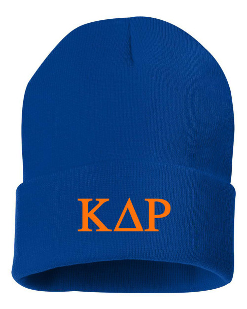 Kappa Delta Rho Greek Letter Knit Cap