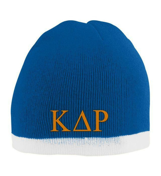  Kappa Delta Rho Two Tone Knit Beanie 