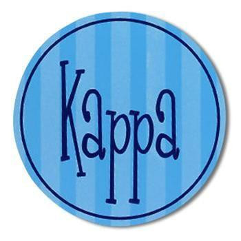  Kappa Kappa Gamma Bumper Stickers 4" Round 