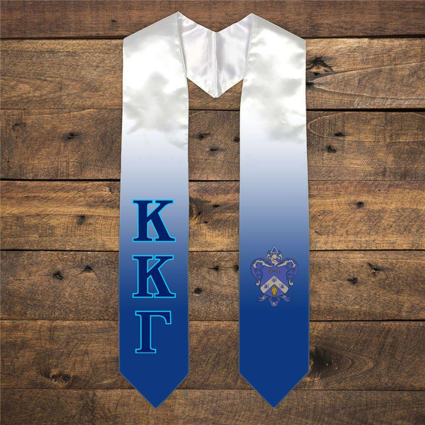  Kappa Kappa Gamma Extra Fancy Simple Greek Graduation Stole W Crest 