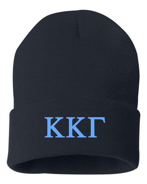  Kappa Kappa Gamma Greek Letter Knit Cap 