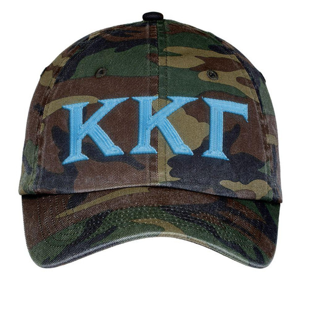  Kappa Kappa Gamma Lettered Camouflage Hat 