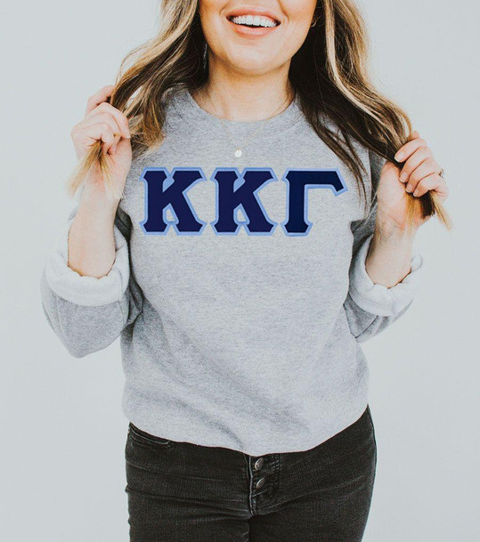  DISCOUNT Kappa Kappa Gamma Lettered Crewneck - Best Value 