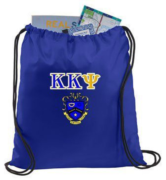 Kappa Kappa Psi Crest - Shield Cinch Sack